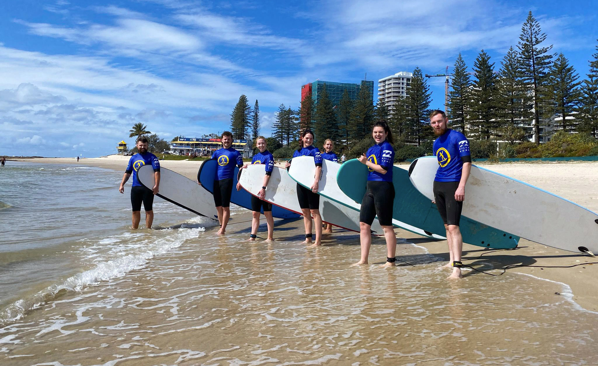 Coolangatta Surf Group Lessons, Gold Coast Surfing Lessons
